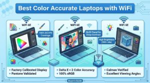 best color accurate laptops with wifi