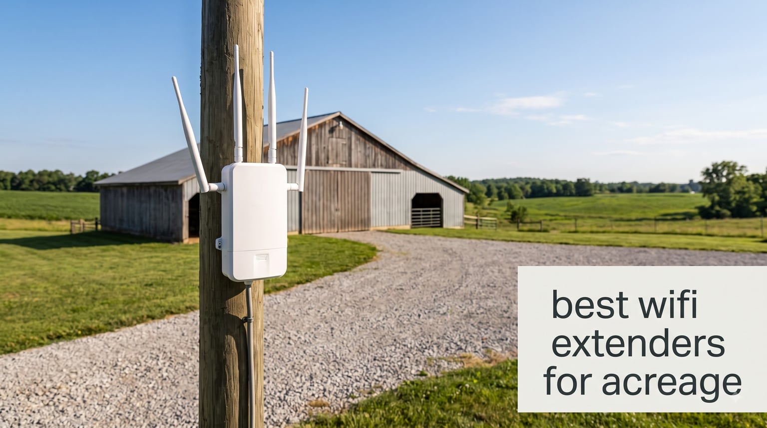 best wifi extenders for acreage