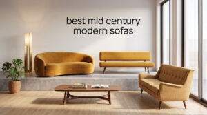 best mid century modern sofas