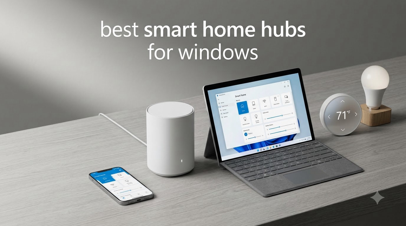 best smart home hubs for windows
