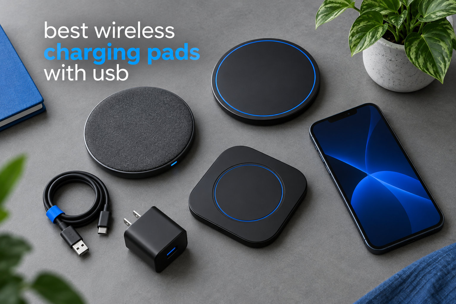 best wireless charging pads with usb