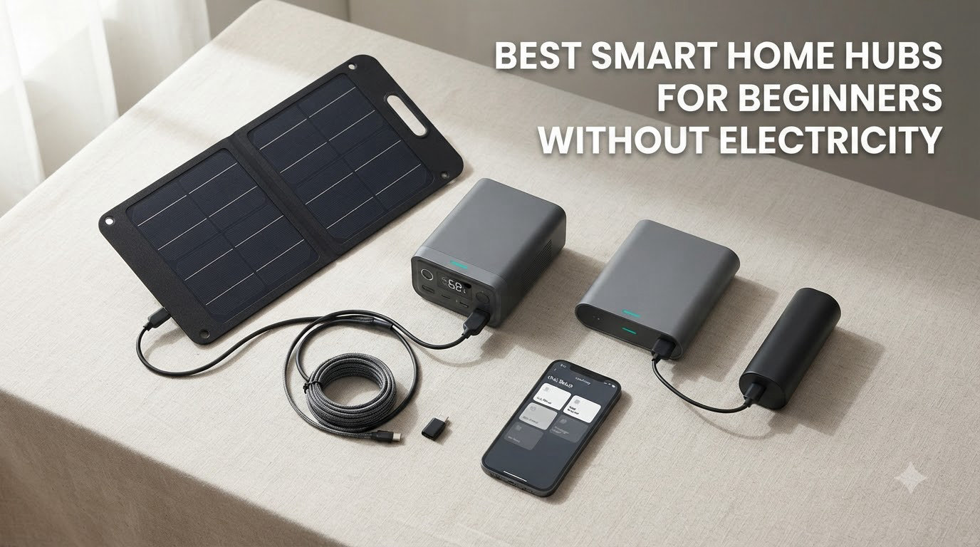 best smart home hubs for beginners without electricity