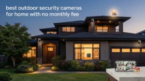 best outdoor security cameras for home with no monthly fee